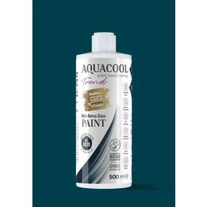 Trend Akrilik Hobi Boya 500 ml Su Bazlı Hibrit Dönüşüm Boyası Ral 5020 Okyanus Mavi