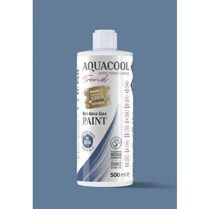 Trend Akrilik Hobi Boya 500 ml Su Bazlı Hibrit Dönüşüm Boyası Ral 5014 Güvercin Mavisi