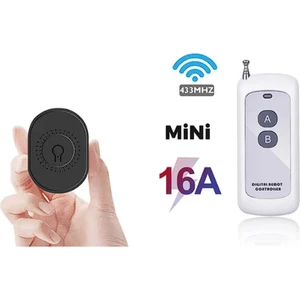 Tym 433MHZ Evrensel Ac 110V 220V 1ch Kablosuz Akıllı Uzaktan Kumanda