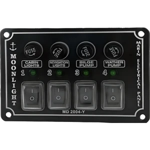 Moonlıght Panel Yatay 4'lü