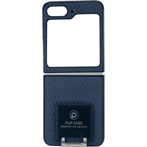 Samsung Galaxy Z Flip 5 Uyumlu Suni Deri Arka Koruma Kılıf