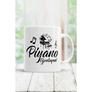 Piyano Öğretmeni Kupa Bardak