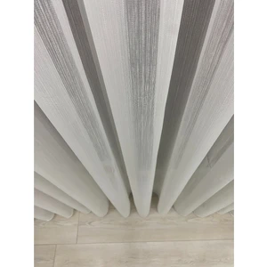 İnci Life Bambu Plus Mat 1. Kalite Tül Perde 1/3 Sık Pileli Ekru Renk