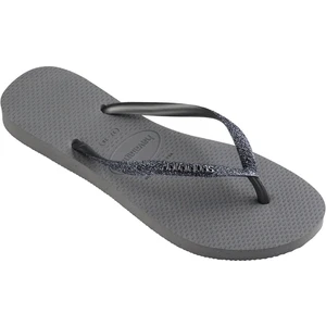 Hav. Slım Glıtter Iı Grey/graphıte 41/42 Kadin Gri Terlik 4146975-3508