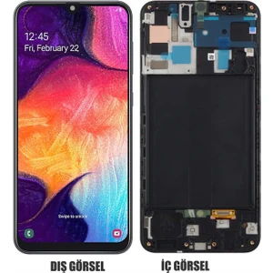 Teknonet Samsung Galaxy A50 Uyumlu Org Lcd+Dokunmatik+Çıtalı