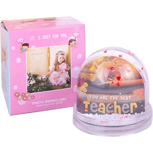 Dekoratif  Standart Kar Küresi Fotoğraf Çerçevesi