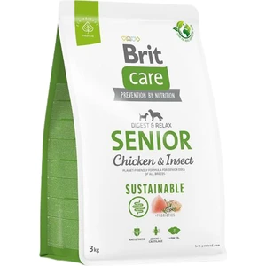 Brit Care Senior Digest & Relax Tavuklu ve Larva Proteinli Yaşlı Köpek Maması 3 Kg