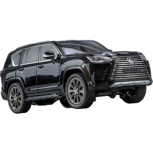 1:24 Simüle Edilmiş LX600 Alaşım Araba, Gerçek Metal Süs Oyuncak Arabayı Taklit Ediyor (Yurt Dışından)