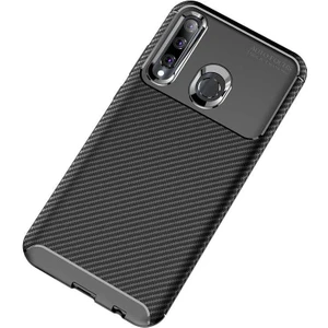 Huawei Honor 20 Lite Kılıf Karbon Koruyucu Yumuşak Silikon Nero Kapak