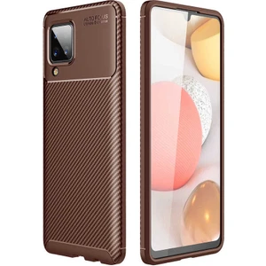 Samsung Galaxy M12 Kılıf Karbon Koruyucu Yumuşak Silikon Nero Kapak