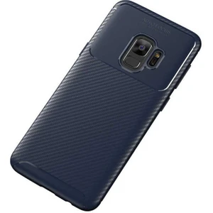Samsung Galaxy S9 Kılıf Karbon Koruyucu Yumuşak Silikon Nero Kapak