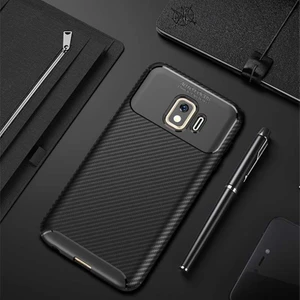 Samsung Galaxy J2 Core Kılıf Karbon Koruyucu Yumuşak Silikon Nero Kapak