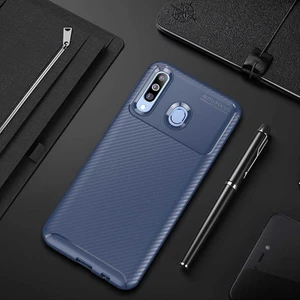Samsung Galaxy M30 Kılıf Karbon Koruyucu Yumuşak Silikon Nero Kapak