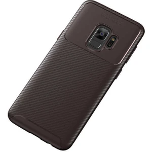 Samsung Galaxy S9 Kılıf Karbon Koruyucu Yumuşak Silikon Nero Kapak