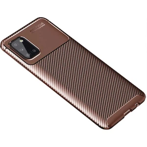 Samsung Galaxy A31 Kılıf Karbon Koruyucu Yumuşak Silikon Nero Kapak