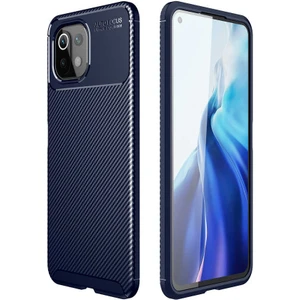 Xiaomi Mi 11 Lite Kılıf Karbon Koruyucu Yumuşak Silikon Nero Kapak