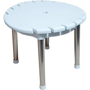 Lambiri Yuvarlak Aliminyum Ayak Tabure