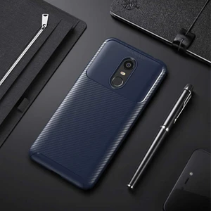 Xiaomi Redmi 5 Plus Kılıf Karbon Koruyucu Yumuşak Silikon Nero Kapak