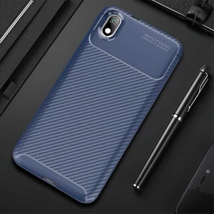 Xiaomi Redmi 7A Kılıf Karbon Koruyucu Yumuşak Silikon Nero Kapak