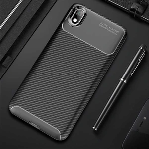 Xiaomi Redmi 7A Kılıf Karbon Koruyucu Yumuşak Silikon Nero Kapak