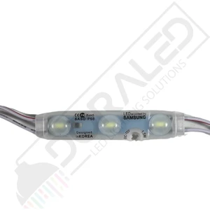 Dora Led Samsung 3'lü Led Modül 12 Volt Yeşil -10 Adet