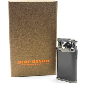 Silvio Monetti Siyah Benzinli Çakmak SMCB410TR001