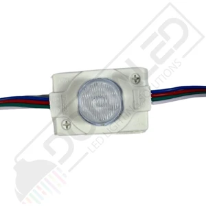Dora Led 12 Volt Beyaz 1,5 Watt Tekli Lensli 3030 Reklamcı Modül IP65 (10 Adet)