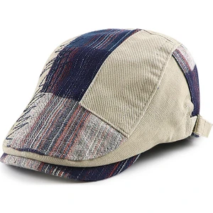 Kovboy Patchwork Renkli Blok Şapka (Yurt Dışından)