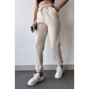 Kadın Eşofman Altı Kalın Paçası Lastikli