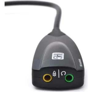 USB Ses Kartı.7.1 Surround Ses Kaltesi.harici Ses Kartı Mikrofon Kulaklık Girişli