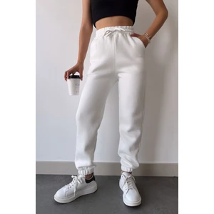 Kadın Eşofman Altı Kalın Paçası Lastikli