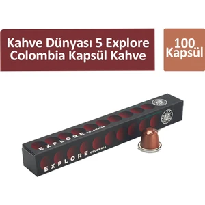 Kahve Dünyası 5 Explore Colombia Kapsül Kahve 100 Kapsül