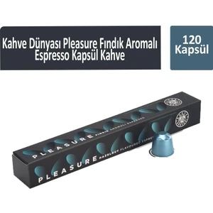Kahve Dünyası Pleasure Fındık Aromalı Espresso Kapsül Kahve 120 Kapsül