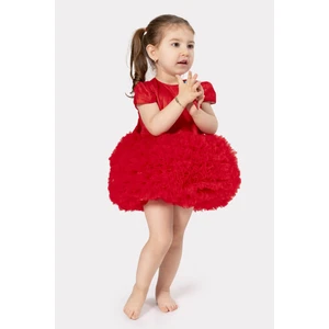 Bebek Kız Çocuk Doğum Günü Parti Düğün Elbise Tüllü Tütü Astarlı Çocuk Giyim bebek giyim Kız Bebek
