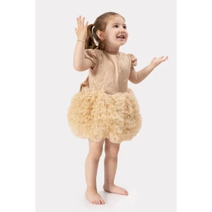 Bebek Kız Çocuk Doğum Günü Parti Düğün Elbise Tüllü Tütü Astarlı Çocuk Giyim bebek giyim Kız Bebek