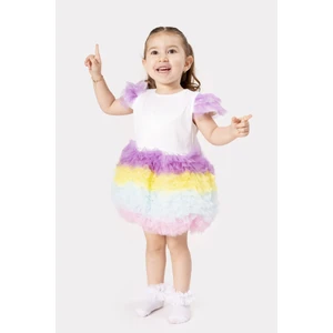Bebek Kız Çocuk Doğum Günü Parti Düğün Elbise Tüllü Tütü Astarlı Çocuk Giyim bebek giyim Kız Bebek