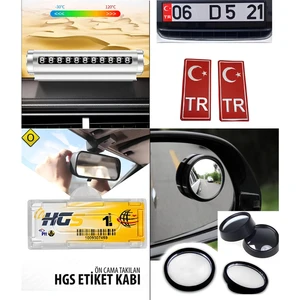 Drs Tuning 4'lü Set: Numaratör + Kör Nokta Aynası + Hgs Kılıfı + Tr Sticker