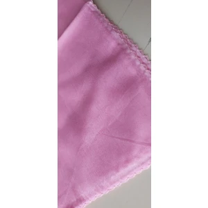 Pamuklu Bebek Yüzü, Yazma Yemeni Veya Tülbent, Kroşetalı, Tamamen Pamuklu, Terletmez