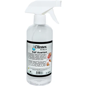 Clintex Kimya Spreyli Saf Aseton %99.9 500 ml
