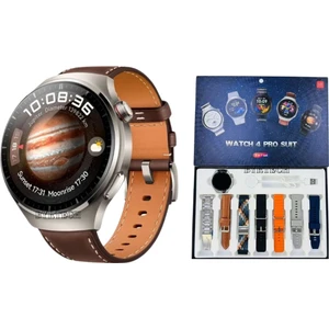 Watch 4 Pro Suit 7 Kordonlu Gps/nfc/siri Destekli Akıllı Saat