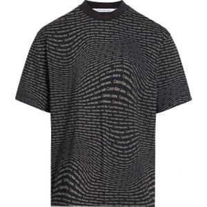 Calvin Klein Jeans Baskılı Siyah Erkek T-Shirt J30J3254280GP