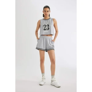 DeFactoFit Standart Fit Sporcu Kısa Paça Şort B8974AX24SM