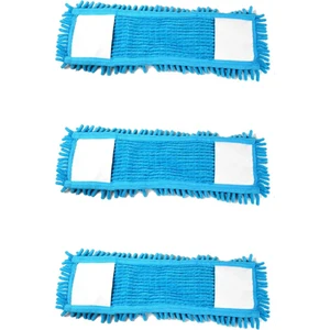 Mikrofiber Islak Kuru Nemli Makarna Şönil Palet Tablet Mop Yedeği - 80 Cm. - 3 Adet