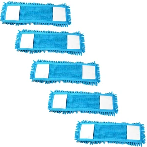 Mikrofiber Islak Kuru Nemli Makarna Şönil Palet Tablet Mop Yedeği - 80 Cm. - 5 Adet