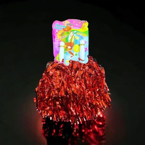 Kuzey Oyuncak Parlak 23 Nisan Gösteri Ponponu 1 Çift Kırmızı Ponpon Kırmızı Gösteri Ponponu Kırmızı Parlak Ponpon