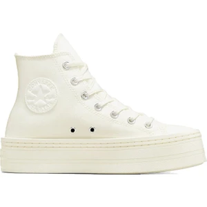 Chuck Taylor All Star Modern Lift Platform Canvas Kadın Günlük Ayakkabı A06140C Krem