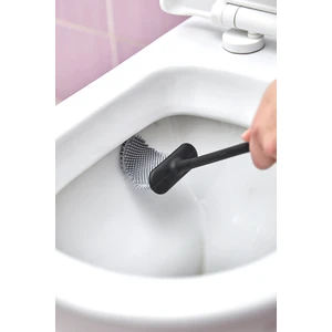 Self Power Silikon Duvara Yapışan Bükülebilir Pratik Silikon Wc Klozet ve Tuvalet Fırçası