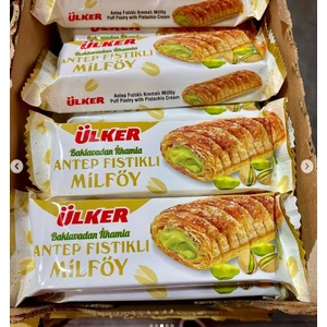 Antep Fıstıklı Milföy 28 gr x 24 Adet