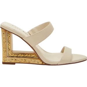 Katy Perry Kırık Beyaz Kadın Terlik KP2940