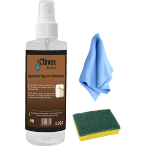 Clintex Kimya Süper Derz Fayans Temizleyici Set 200 ml